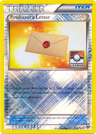 Professor's Letter - 123/146 (Pokemon League)
