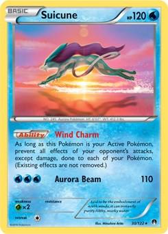 Suicune - 30/122 (Cosmos Holo)