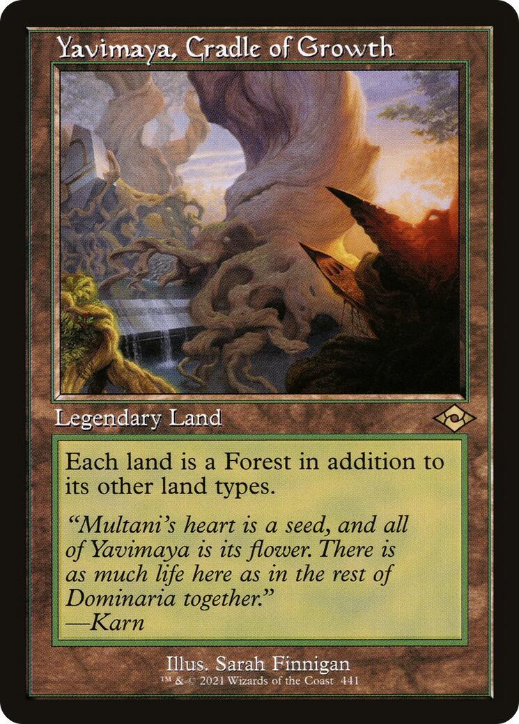 Yavimaya, Cradle of Growth (Retro Frame)