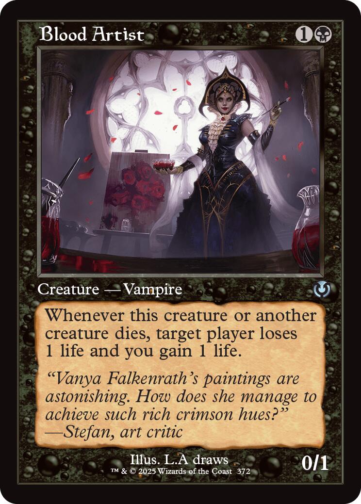 Blood Artist (Retro Frame)