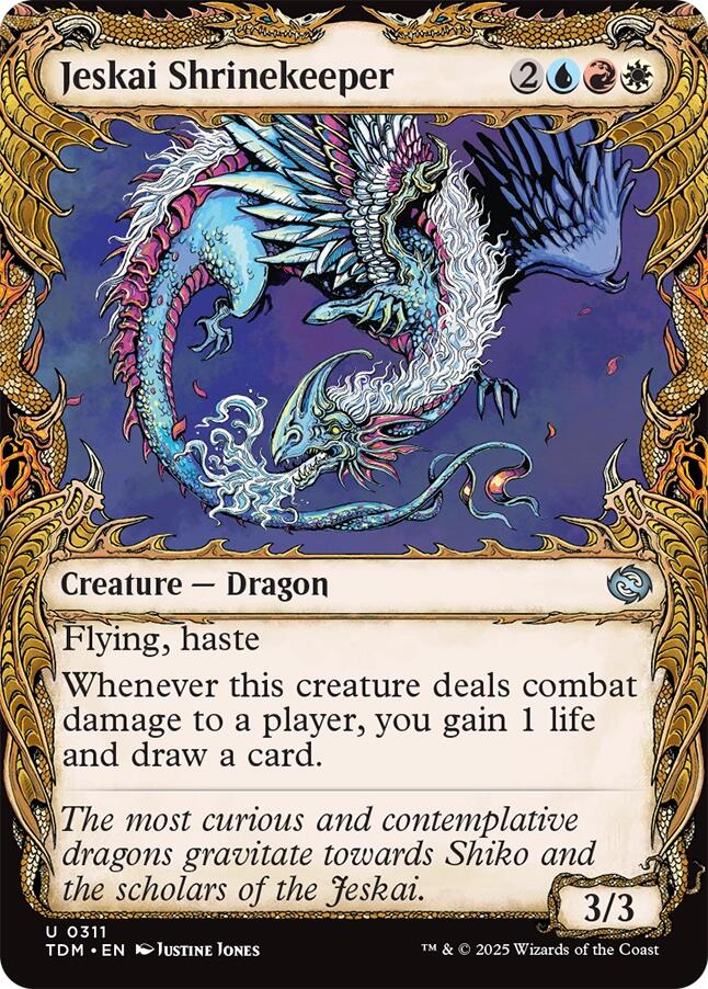 Jeskai Shrinekeeper (Showcase)