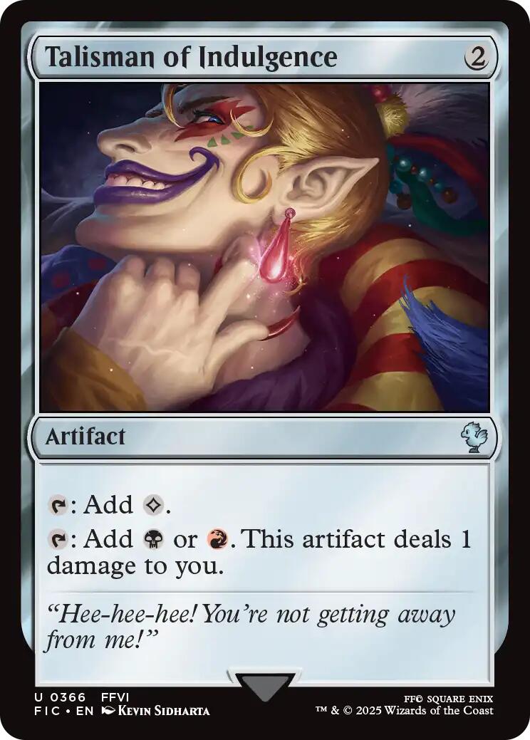 Talisman of Indulgence (Surge Foil)