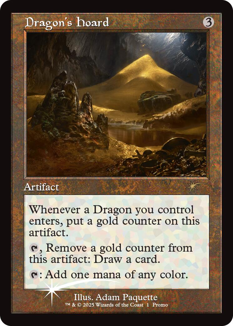 Dragon's Hoard (Retro Frame)