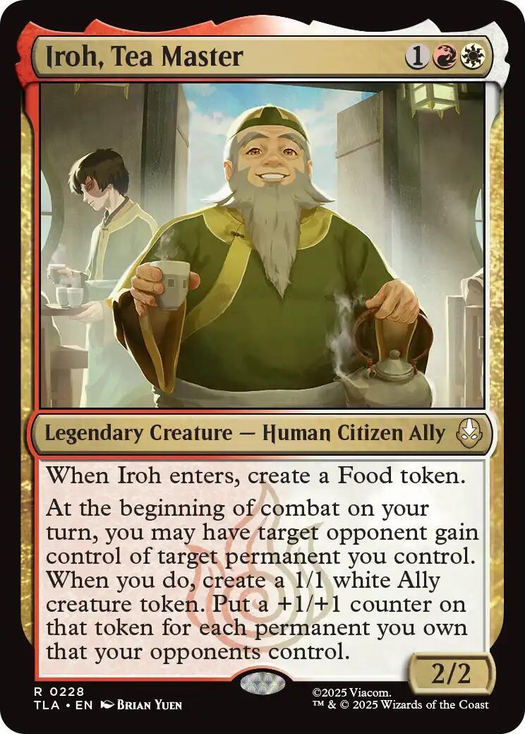 Iroh, Tea Master