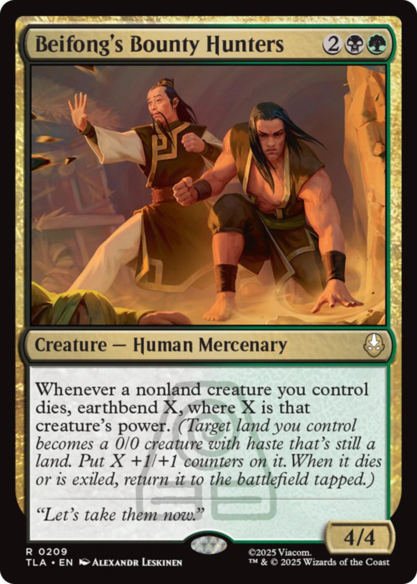 Beifong's Bounty Hunters