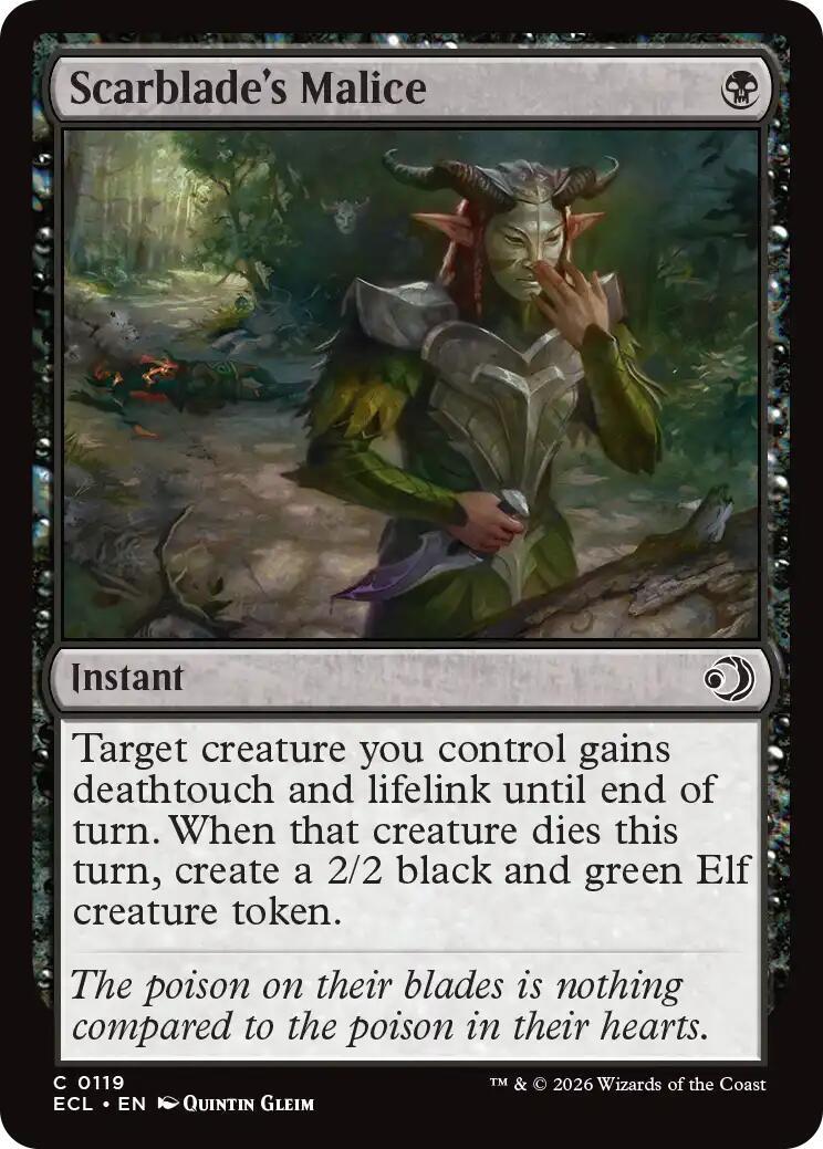 Scarblade's Malice