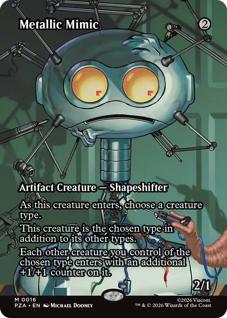 Metallic Mimic (Borderless)