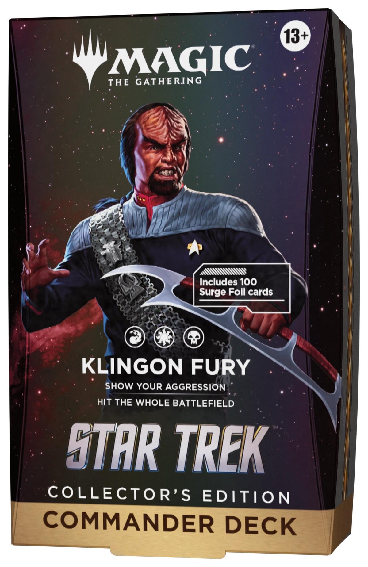 Star Trek Commander Deck - Klingon Fury (Collector's Edition)