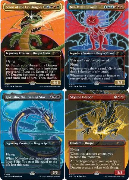 Secret Lair Drop: A Devastation of Dragons - Rainbow Foil Edition.