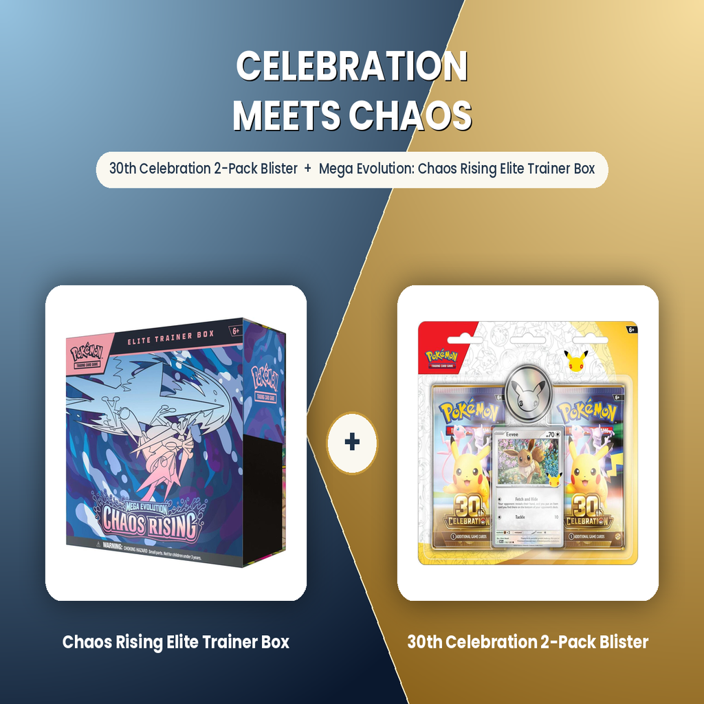 30th 2-Pack Blister + Chaos Rising Bundle
