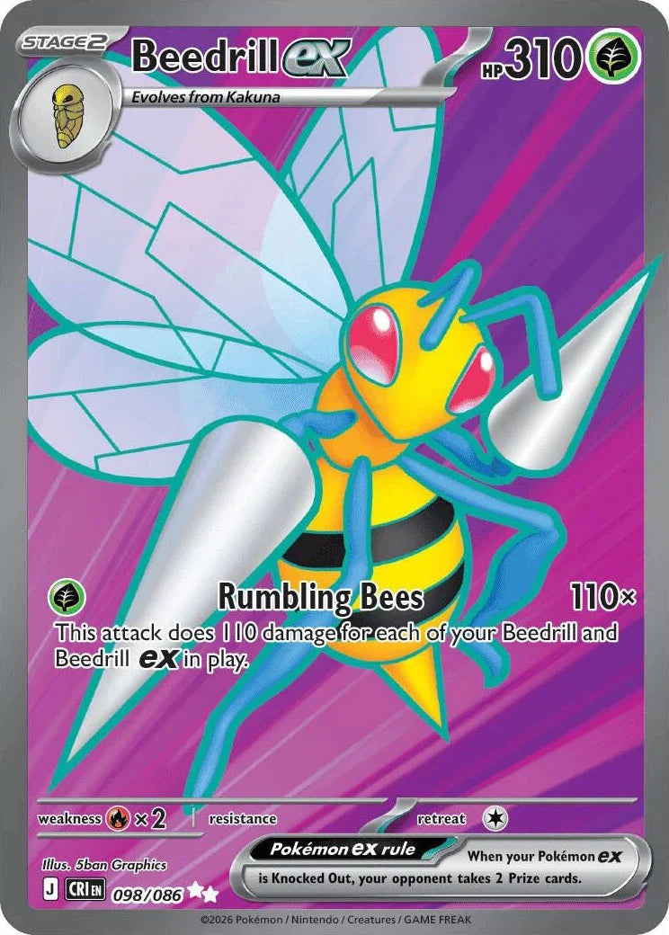 Beedrill ex - 098/086 [CRI - 098/086]