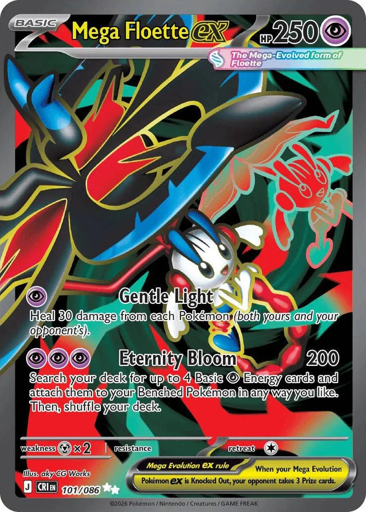 Mega Floette ex - 101/086 [CRI - 101/086]