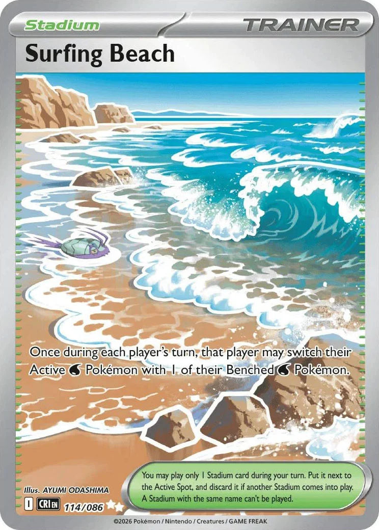 (Preorder) Surfing Beach [CRI - 114/086].
