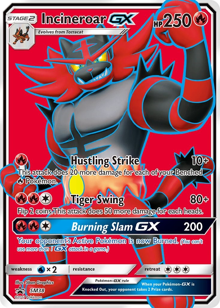 Incineroar GX - SM38