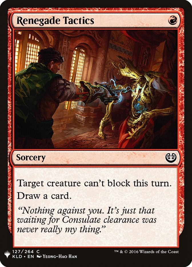 Renegade Tactics (KLD)