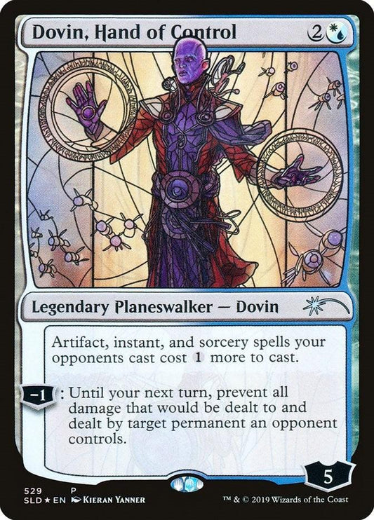 Dovin, Hand of Control (Stained Glass)