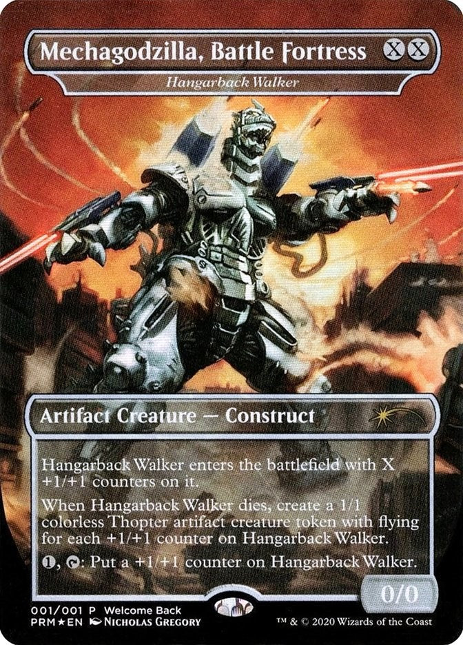 Mechagodzilla, Battle Fortress - Hangarback Walker (Welcome Back Promo)