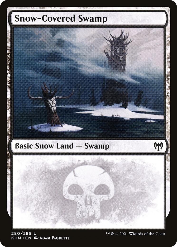 Snow-Covered Swamp (280)