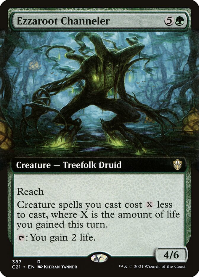 Ezzaroot Channeler (Extended Art)