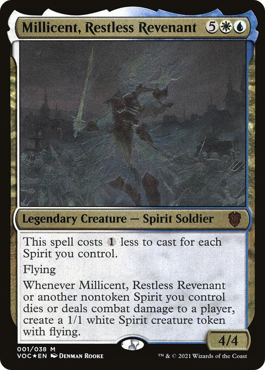 Millicent, Restless Revenant (Display Commander) - Thick Stock