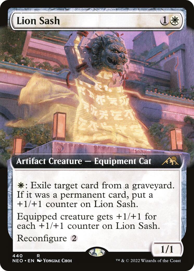 Lion Sash (Extended Art)