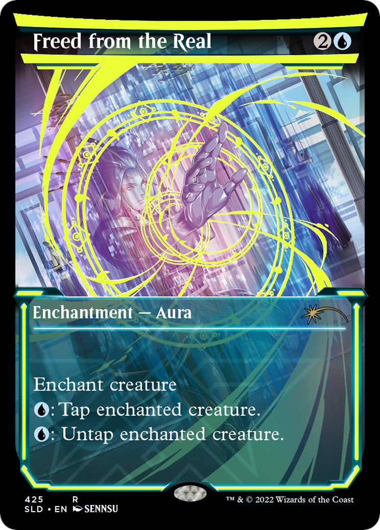 Freed from the Real (Neon Yellow)