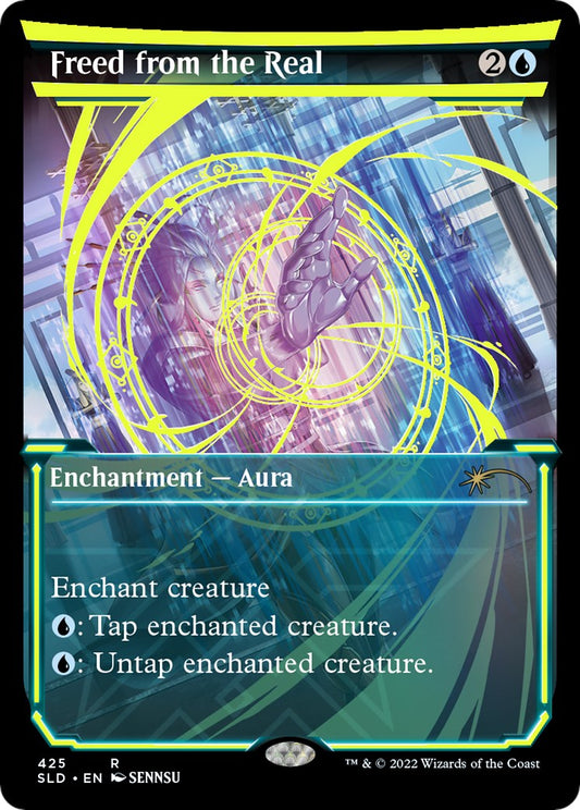 Freed from the Real (Neon Yellow)