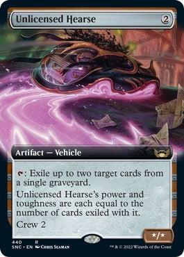 Unlicensed Hearse (Extended Art)