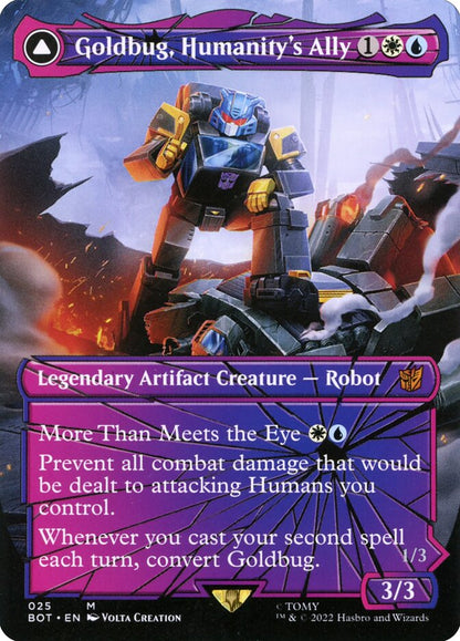 Goldbug, Humanity's Ally (Shattered Glass)