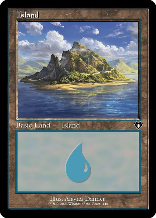 Island (440) (Retro Frame)