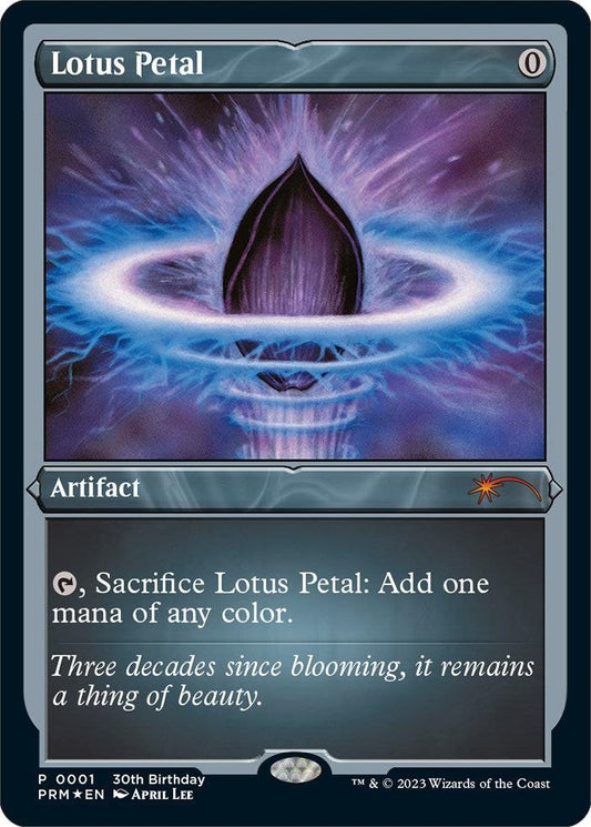 Lotus Petal (Foil Etched)