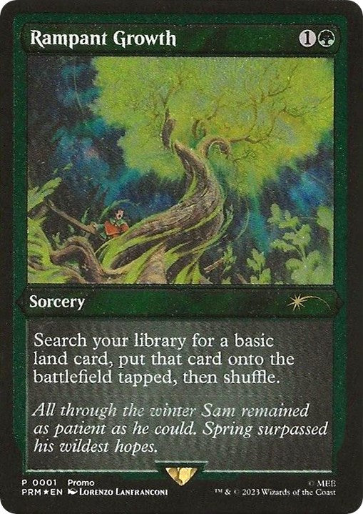 Rampant Growth (Foil Etched)