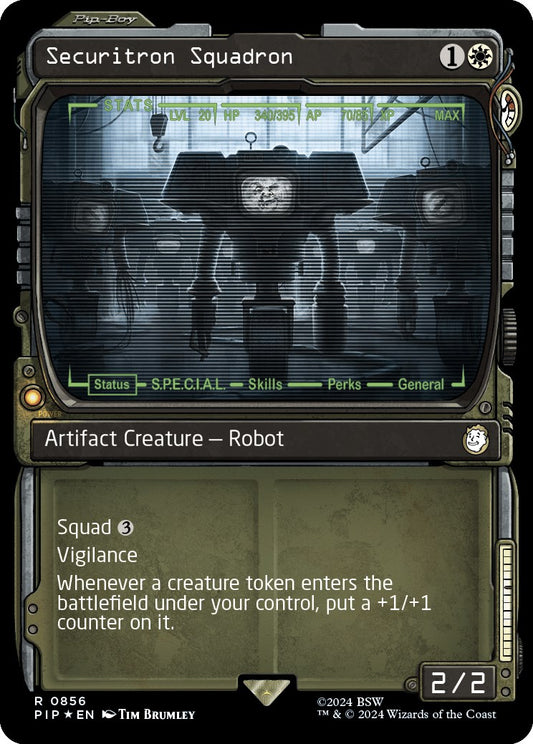 Securitron Squadron (Showcase) (Surge Foil)