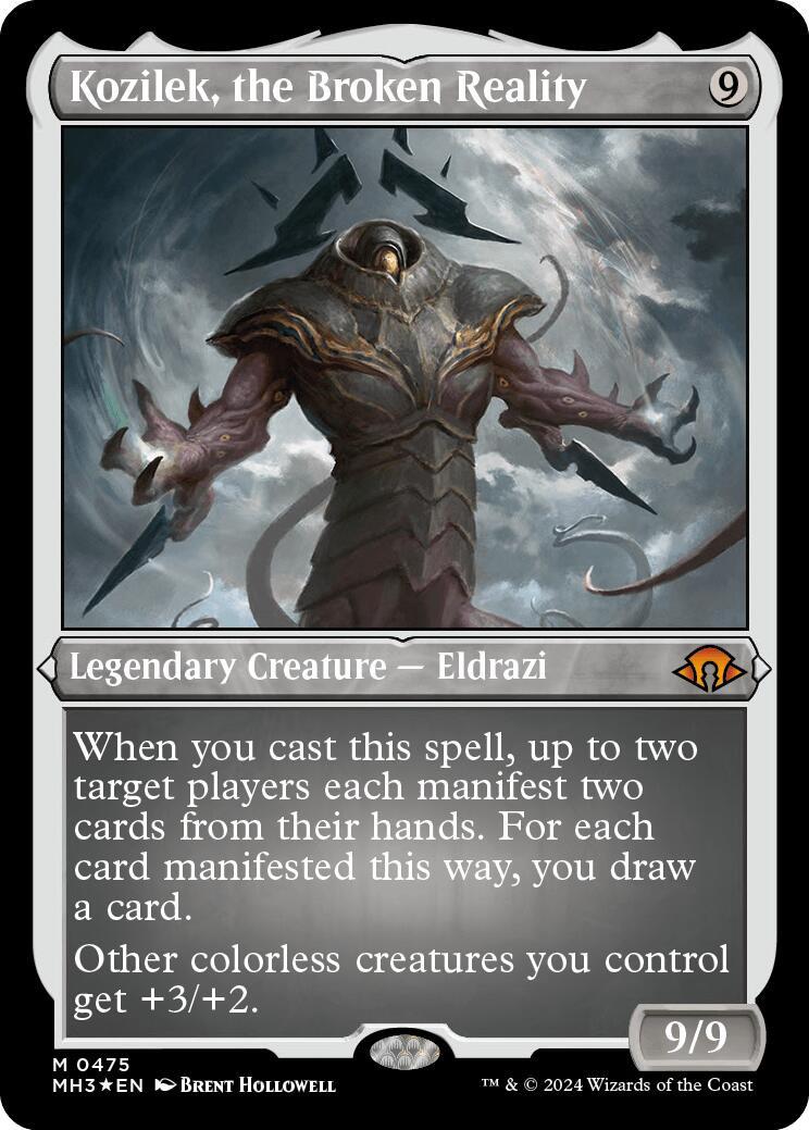 Kozilek, the Broken Reality (Foil Etched)
