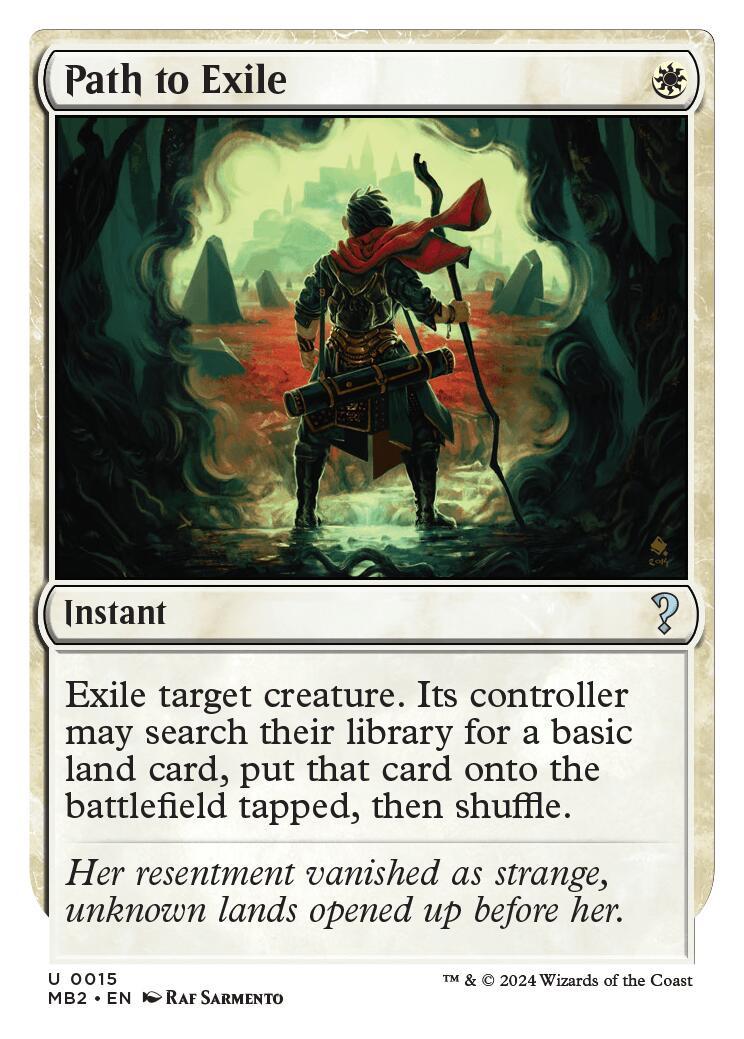 Path to Exile (White Border)