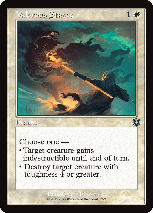 Valorous Stance (Retro Frame)