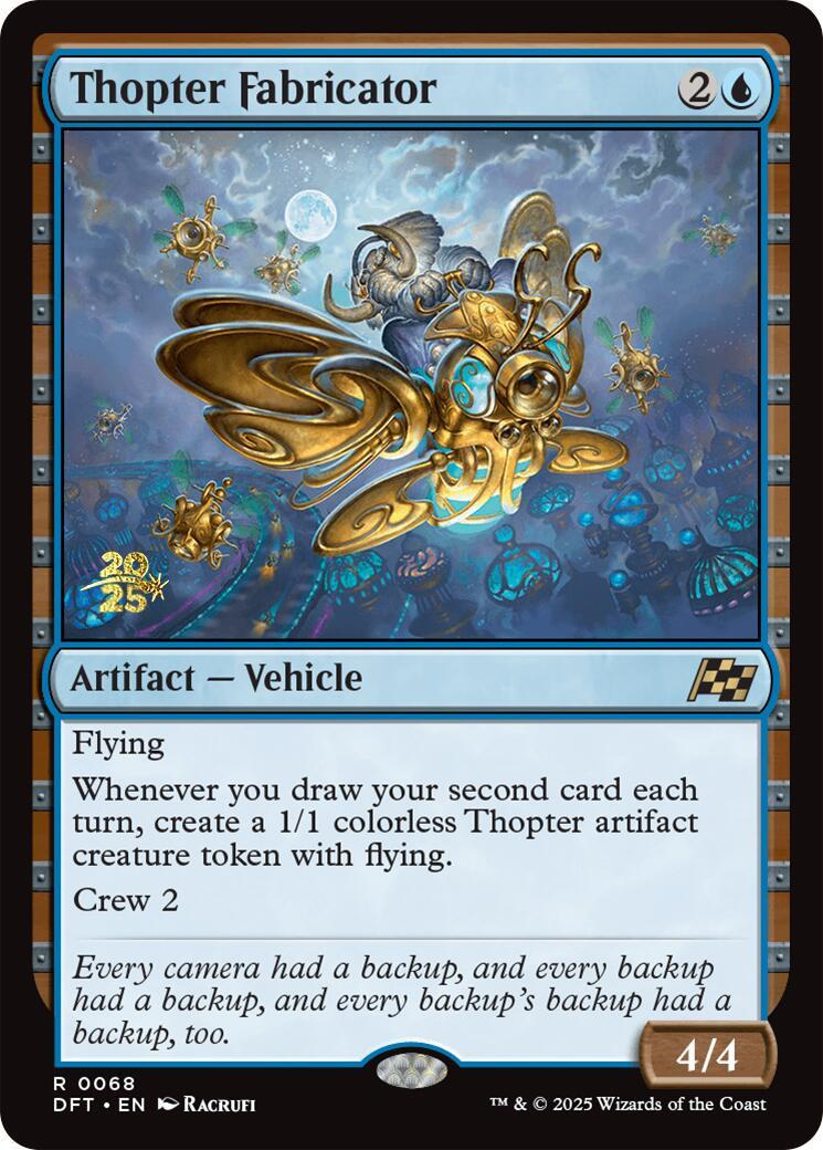 Thopter Fabricator