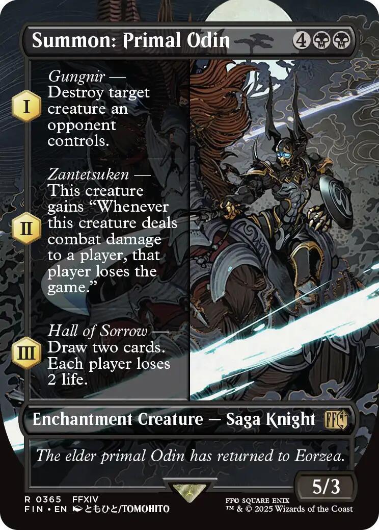 Summon: Primal Odin (Borderless)