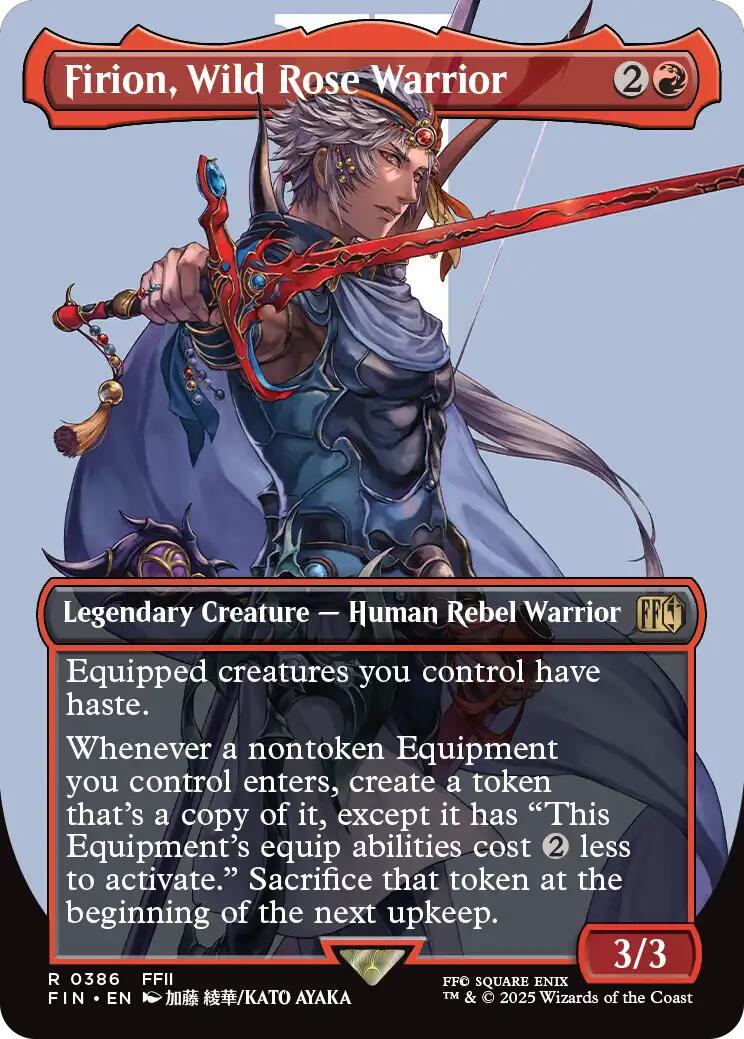 Firion, Wild Rose Warrior (Borderless)
