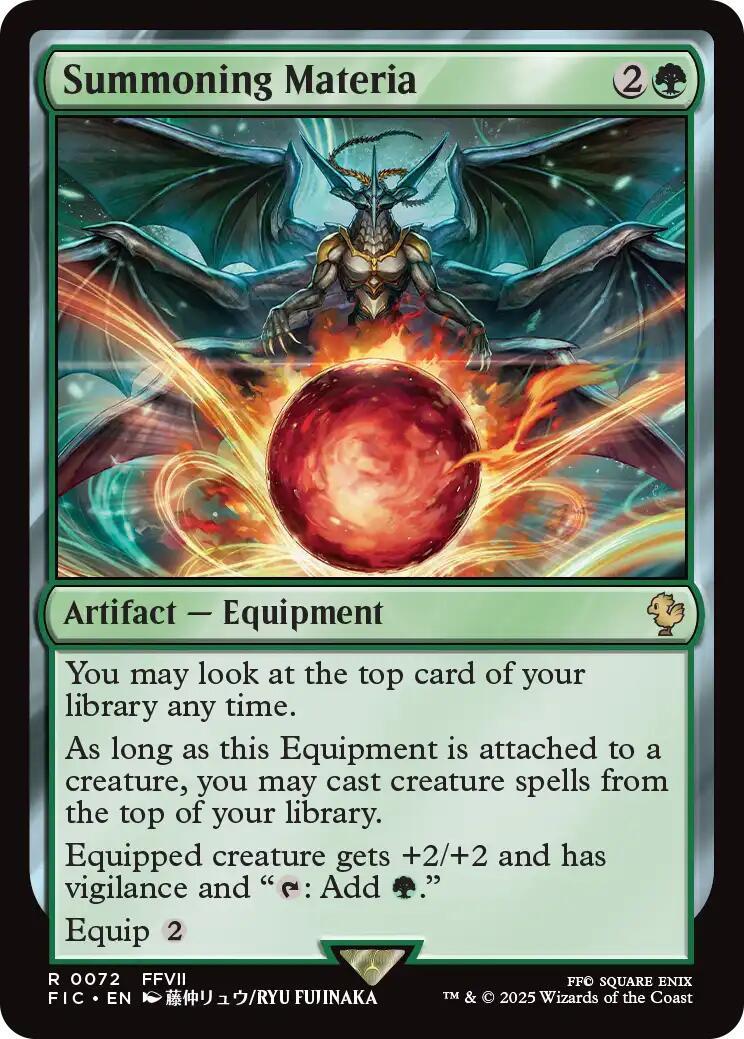 Summoning Materia