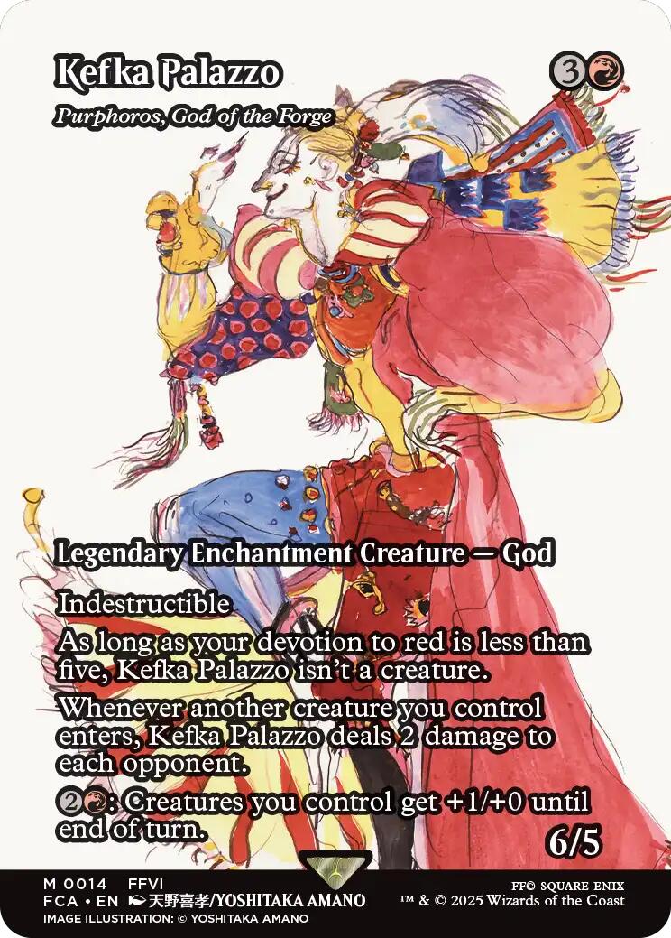 Kefka Palazzo - Purphoros, God of the Forge (Showcase)