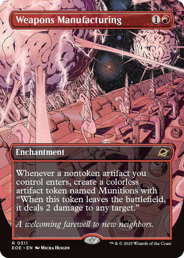 Weapons Manufacturing (Borderless)