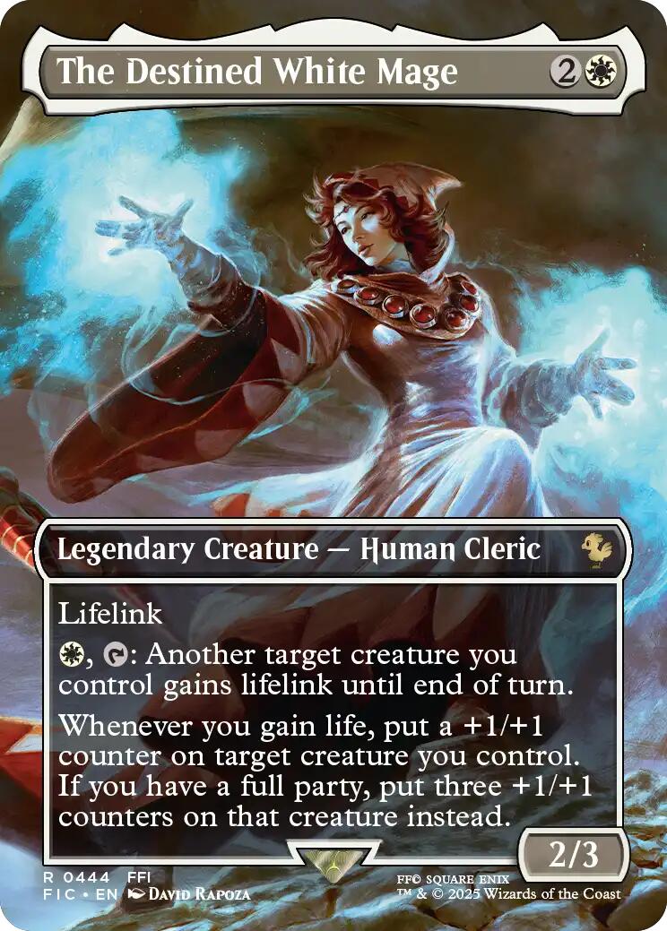The Destined White Mage (Borderless)