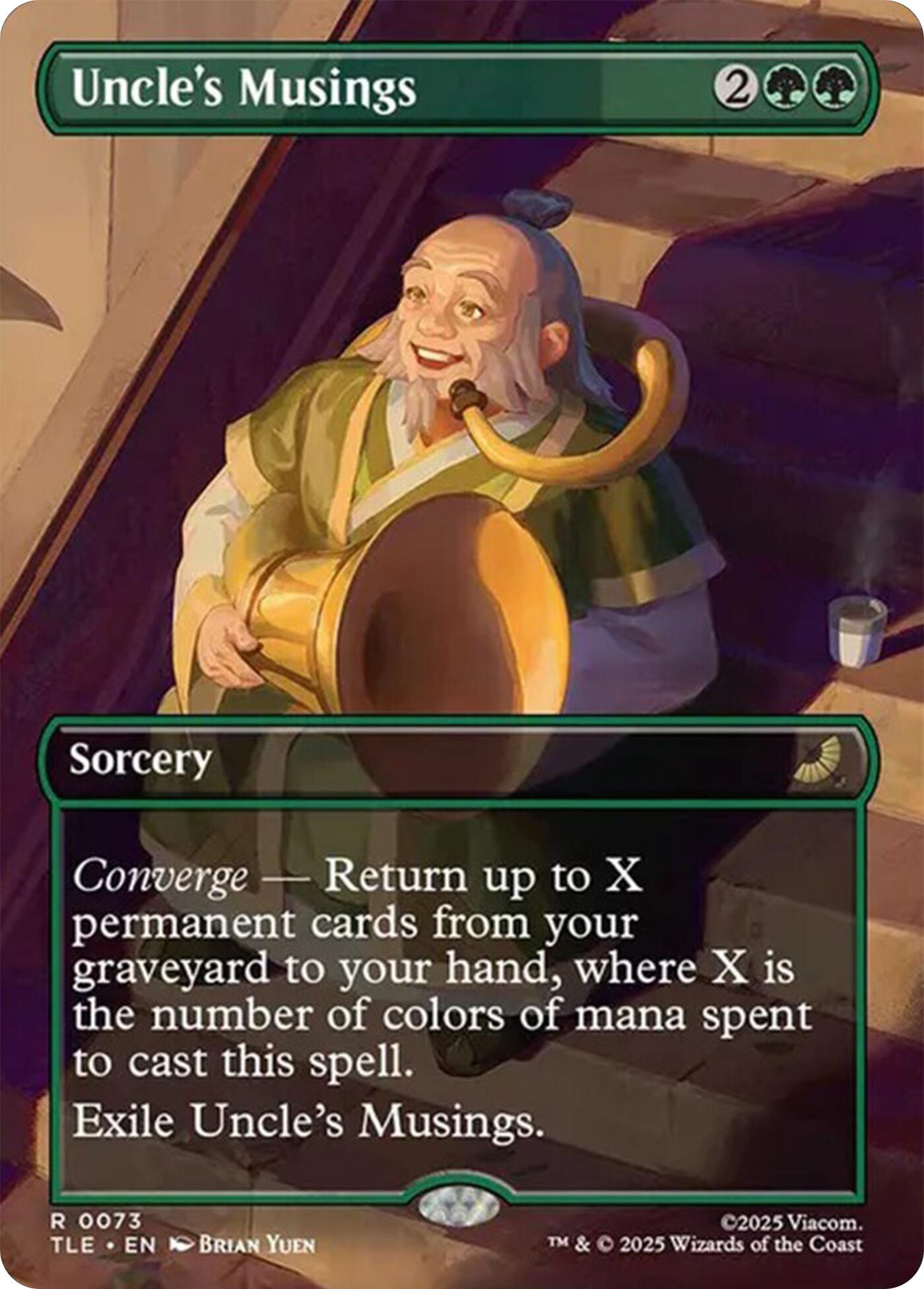 Uncle's Musings (Borderless)