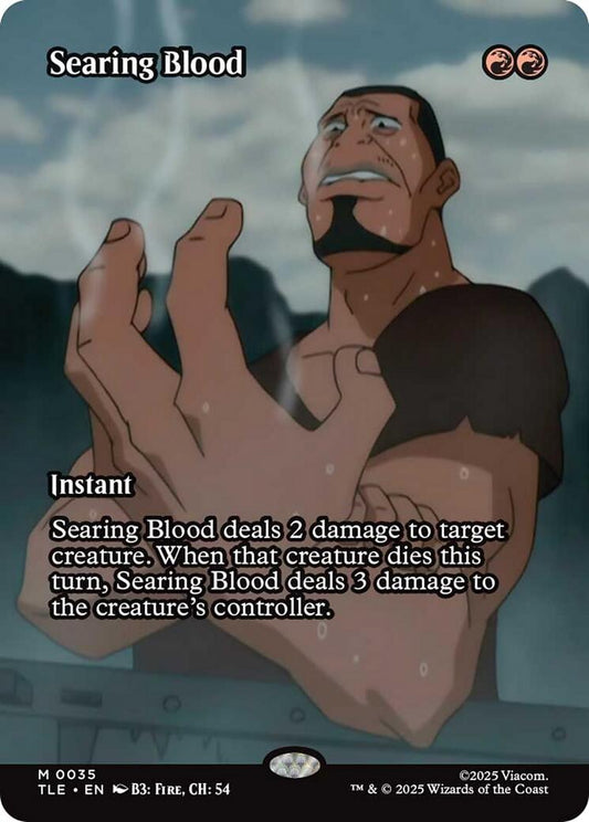 Searing Blood (Borderless)