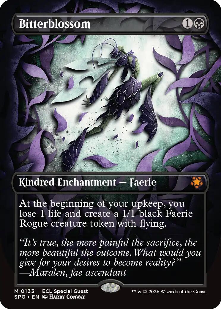 Bitterblossom (Borderless)