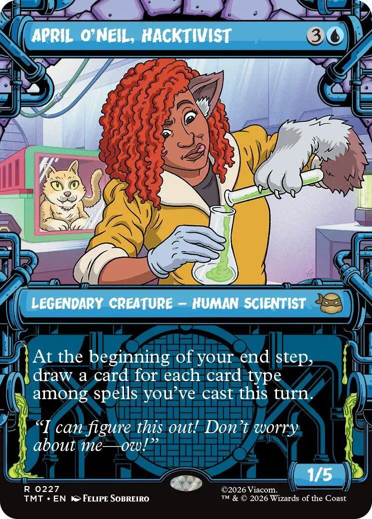 April O'Neil, Hacktivist (0227) (Showcase)