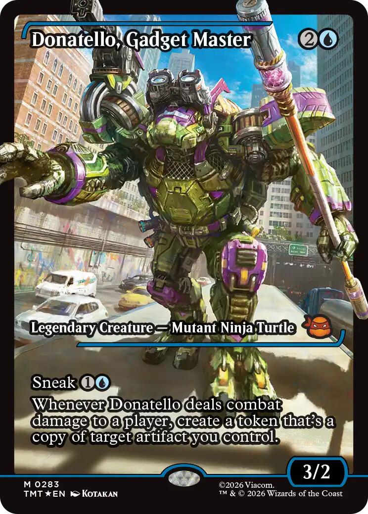 Donatello, Gadget Master (Showcase)
