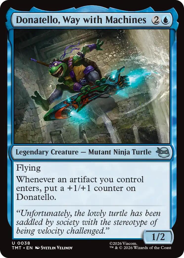 Donatello, Way with Machines
