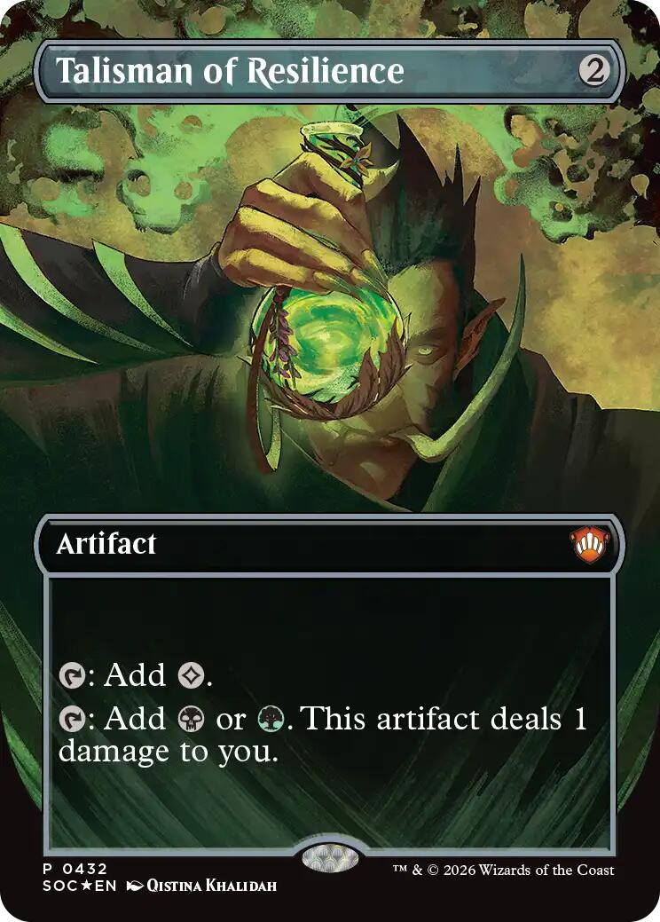 Talisman of Resilience (Borderless)